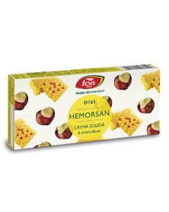 Hemorsan crema solida, 6 monodoze, Fares