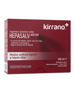 Hepasalv HSS051, 10 flacoane*15 ml, Kirrano