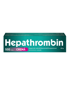 Hepathrombin 500 UI /g, 40 g crema