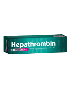 Hepathrombin Crema, 500 UI/g, 75 g, Stada