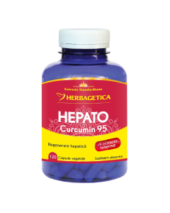 Hepato+ Curcumin 95, 120 capsule, Herbagetica
