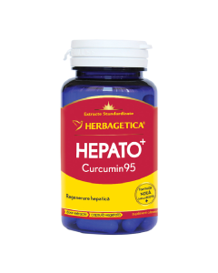 Hepato+ Curcumin 95, 60 capsule, Herbagetica