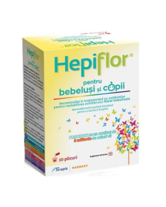 Hepiflor pentru copii si bebelusi, 10 plicuri