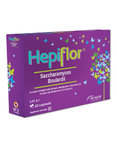 Hepiflor Saccharomyces Boulardii, 10 capsule, Terapia