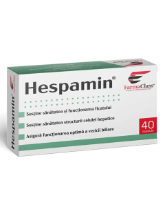 Hespamin, 40 capsule, FarmaClass