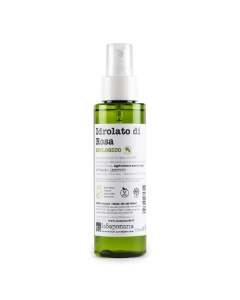 Hidrolat bio (apa florala) anti-imbatranire de trandafir, 100ml, La Saponaria