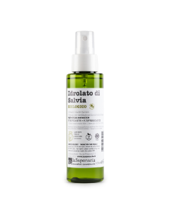 Hidrolat bio (apa florala) anti-inflamator de salvie, 100ml, La Saponaria