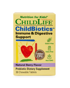 ChildBiotics Immune and Digestive Support Childlife Essentials, 30 tablete masticabile, Secom