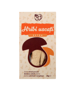 Hribi uscati extra, 30g, Ecotravio