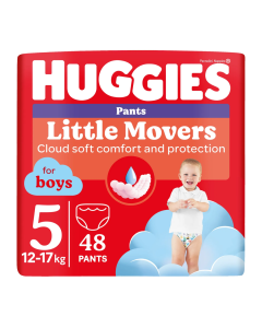 Huggies Nr.5 Pants Mega Boy 12-17kg, 48 bucati