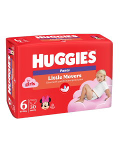 Scutece chilotel, Fetite, Marimea 6, 15-25 kg, 30 bucati, Huggies