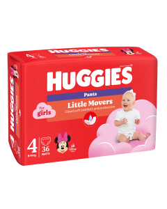 Huggies Pants D Jumbo, Nr.4, Fetite 9-14kg, 36 bucati