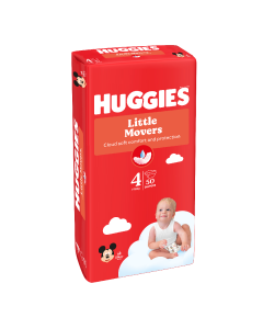 Scutece Ultra Comfort, Nr. 4, 7-18 kg, 50 bucati, Huggies