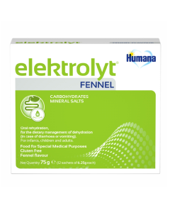 Elektrolyt cu Fenicul, 12 plicuri, Humana