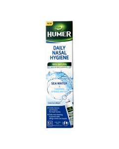 Spray cu apa termala pentru igiena zilnica a nasului, 50 ml, Humer