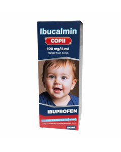 Ibucalmin copii 100 mg / 5 ml, 100 ml, Laropharm