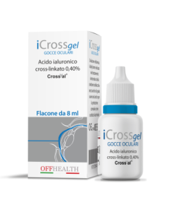 Solutie oftalmica lubrifianta iCrossgel, 8 ml, Offhealth S.P.A.