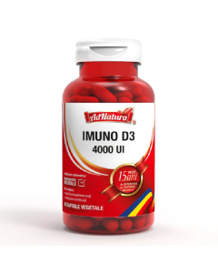 IMUNO D3, 4000 UI, 30 capsule, AdNatura