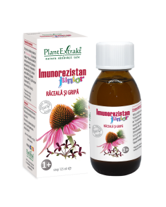 Imunorezistan Junior raceala si gripa, 125 ml, Plant Extrakt