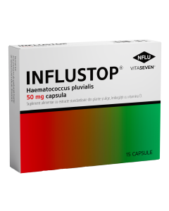 Influstop, 50 mg, 15 capsule, Green Splid