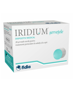 Servetele sterile Iridium, 20bucati, Fidia Farmaceutici