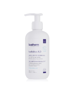Gel de spalare emolient Ivahidra+ A.D, 250 ml, Ivatherm