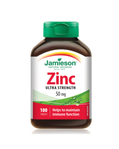 Jamieson Zinc 50 mg, 100 tablete