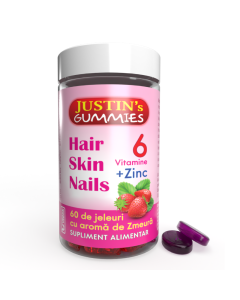 HairSkinNails, 60 de jeleuri, Justin Pharma