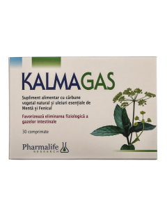 KalmaGas, 30 comprimate, Pharmalife