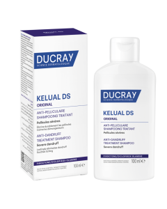 Sampon tratament dermatocosmetic anti-matreata severa Kelual DS, 100 ml, Ducray