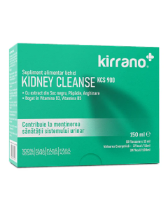 Kidney Cleanse KCS900, 10 flacoane*15 ml, Kirrano