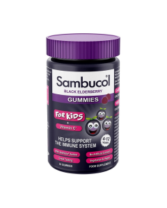 Jeleuri cu extract de soc si vitamina C pentru copii, 30 bucati, Sambucol