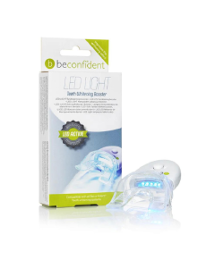 Kit lampa LED si 2 gutiere pentru albirea dintilor, Beconfident