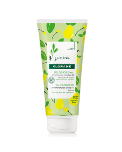 Gel de dus par si corp cu aroma de pere, Junior, 200ml, Klorane