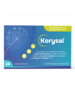 Korysal, 24 comprimate de supt, Naturpharma