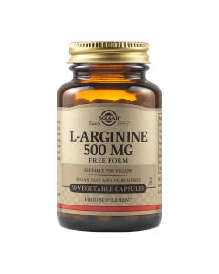 L-Arginina 500 mg, 50 capsule, Solgar