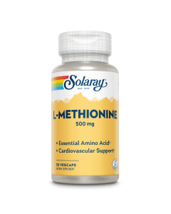 L-Methionine 500mg Solaray, 30 capsule, Secom