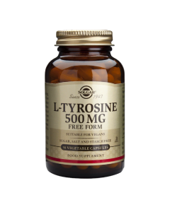 L-Tirozina 500 mg, 50 capsule, Solgar