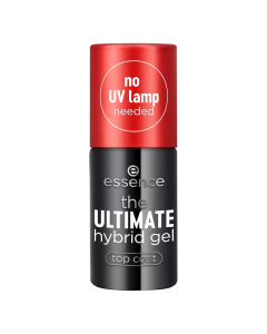 Lac de unghii Top coat The Ultimate Hybrid Gel, 8 ml, Essence
