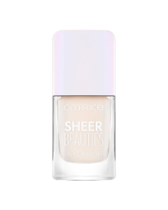Lac de unghii Sheer Beauties, 010 Milky Not Guilty, 10.5 ml, Catrice
