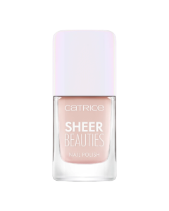Lac de unghii Sheer Beauties, 020 Roses Are Rosy, 10.5 ml, Catrice