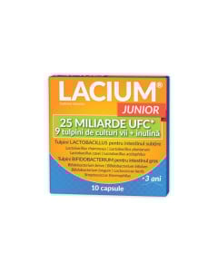 LACIUM JUNIOR 25 miliarde UFC, 10 capsule, Zdrovit