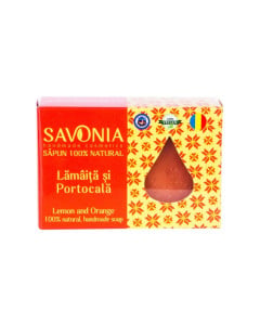 Sapun Natural Lamaita si Portocala, 90g, Savonia