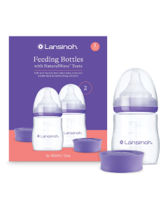 Pachet Biberon, 1+ luna, 2 bucati, 160 ml, Lansihoh