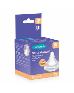 Lansinoh Tetina cu flux mediu, 2 bucati