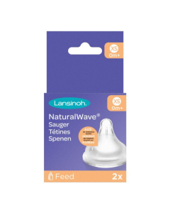 Tetina Natural Wave, XS, 2 bucati, Lansinoh
