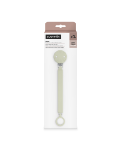 Lantisor din silicon cu clips pentru suzeta Wonder, 1 bucata, Suavinex