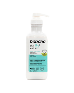 Lapte de corp cu vitamina B3, 500 ml, Babaria