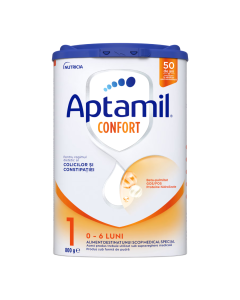 Lapte praf Confort 1, 0-6 luni, 800 g, Aptamil