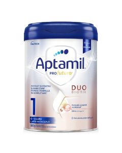 Lapte praf ProFutura DuoBiotik 1, 0-6 luni, 800 g, Aptamil